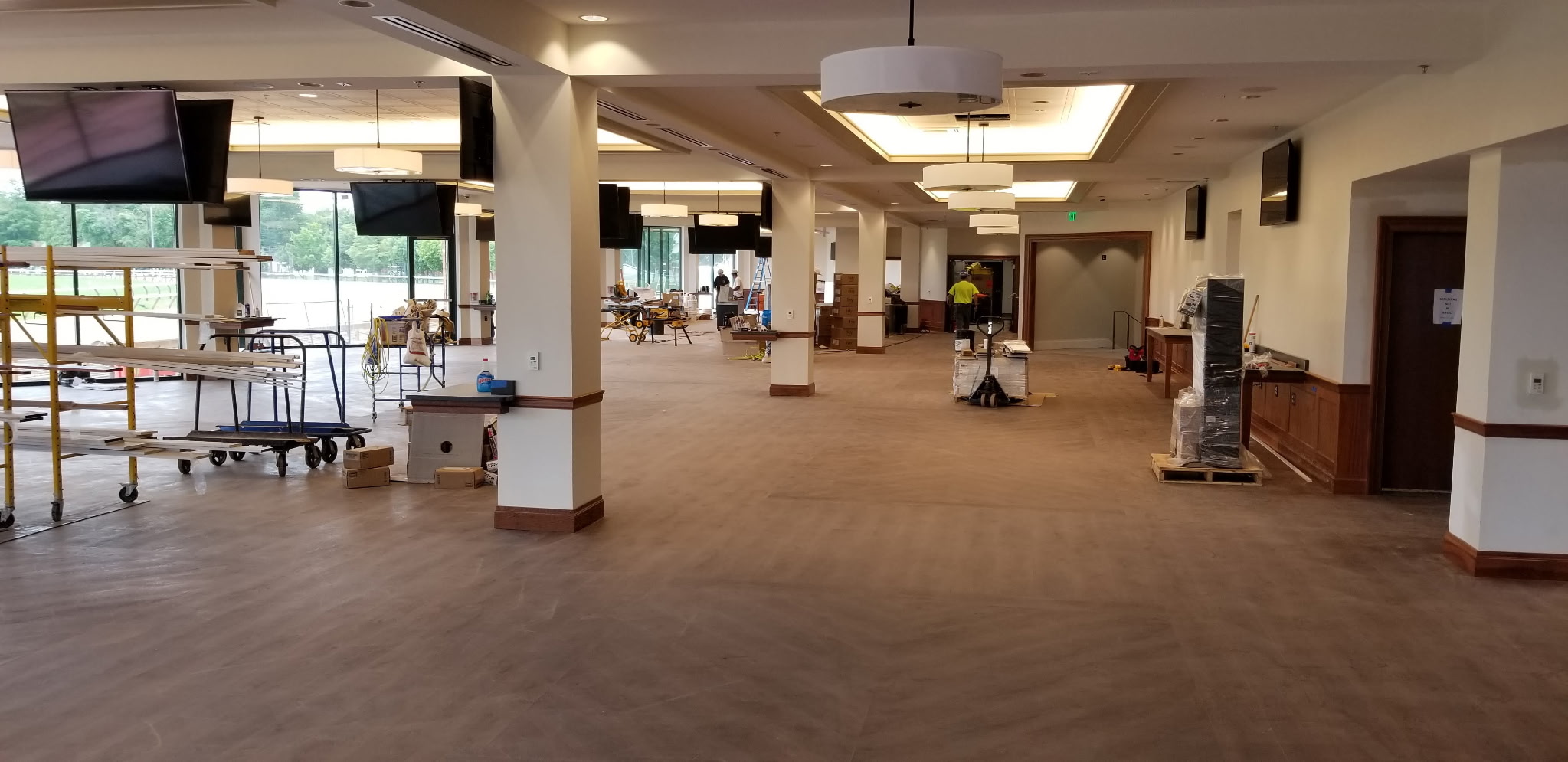 Commercial space renovation